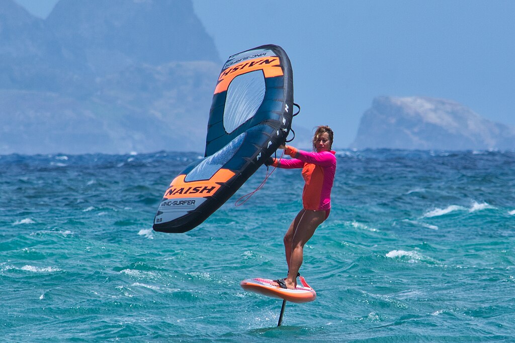 Kirt Edblom wingfoil